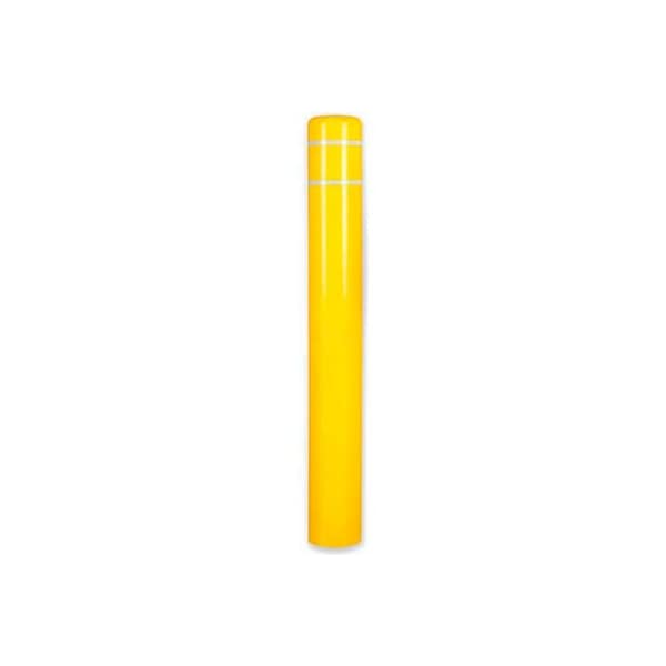 Post Guard Post Guard Bollard Cover 3501N, 8-7/8"Dia. X 72"H, Yellow W/No Tape 3501N - main